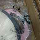 Amazon Basics Enameled Cast Iron Dutch Oven Pot with Lid, Round, Dual Handles, Heavy-Duty, Oven Safe for Stews, Roasting, Baking, 6-Quart, Light Pink