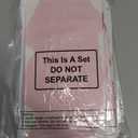 Lounsweer 4 Pcs Valentine Heart Foil Curtain Rose Gold Heart Chain Foil Fringe Metallic Tinsel Backdrop Hanging Bachelorette Decorations Tinsel Streamer for Wedding Birthday Bridal Shower