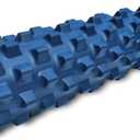 RumbleRoller Original Textured Foam Roller - Deep Tissue, Self Myofacial Release Massage Therapy Roller