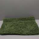 H.VERSAILTEX Bath Mat Bathroom Rug Bath Rugs for Bathroom Non Slip Bath Mats Extra Thick Chenille Rug 17" x 24" Absorbent Soft Shaggy Washable Dry Fast Plush Rugs for Bathtubs - Loden