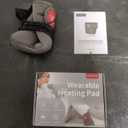 Comfytemp USB Wearable Heating Pad for Ankle and Feet With 3 Heat and Time Settings, Electric Heated Wrap for Achilles Tendonitis, Sprained Ankle, Heel Pain Relief, Plantar Fasciitis