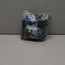 IVY&LANE No Pull Dog Harness for Medium Dogs, Dog Vest Harness with Leash, Safety Belt and Storage Strap, Fully Adjustable, 360 Reflective Strip, Soft Handle (Blue, M)