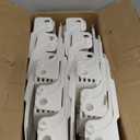 Shoe Slots Organizer, 36PCS Adjustable Double Layer Stack Shoe Rack, 50% Space-Saving Storage Rack Holder, White