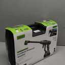 YKYI Cordless Pressure Washer Battery Powered,30 Speed Level,1200 PSI Portable Power Washer with 6-in-1 Nozzle,24FT High-Elastic Hose,Handheld Pressure Washer for Car,Garden Cleaning(Light Grey)