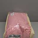 2 Packs Pink Polyester Table Clothes for 6 Foot Rectangle Tables, Wrinkle Free Fitted Table Cover 6ft Stretch Tablecloths with Skirt for Parties Weddings Birthday Banquet Baby Shower