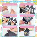 Jengaer 16 Sets Easter Craft Kits with Egg Bunny Design Tissue Paper Lantern, Make Your Own Suncatchers Hanging Ornament DIY Supplies for Easter Home Activity Sunday School Crafts