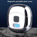 Pocket Shaver for Men, Small Electric Razor for Travel and Car, Double Track Cutter, Type-C Rechargeable, Washable Head Mini Shaver with LED Display