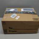 Alupssuc 12FT Inflatable Christmas Tree Decorations Outdoor with Built-in LEDs Lights, Blow Up Santa Claus Tree with 4 Gift Boxes Outside/Indoor Xmas for Yard, Garden, Lawn, Party, Holiday Decor