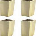 T Tulead 35x50mm Table Chair Legs Cover Caps Zinc Alloy Cabinet Foot Caps Floor Protectors Furniture Feet Protection Cover Pack of 4 for Sofa Dresser Bookcase