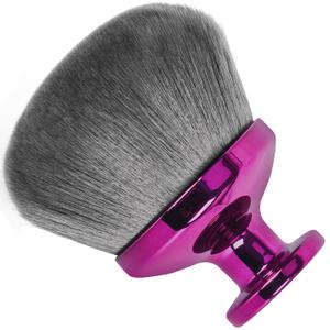 2 x Large Kabuki Body Brush, Self-Tanning Applicator, Suitable for Mixed Bronzing Sun Protection Body Cream, Dry and Wet Multi-Use, 90mm Big Brush Head, (Purple)