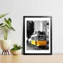 LaVie Home 20x28 Poster Frame Black, Display Pictures 18x24 with Mat or 20x28 Without Mat, Stable and Sturdy Picture Frame with Polished Plexiglass, Horizontal and Vertical Format of The Wall1 Pack