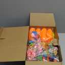 Beser 318 pcs filled Easter Eggs with Toys Easter Egg Fillers 100 pack Easter egg wtih 218 Toys inside Small Toys for Easter Eggs Filled Easter Basket Stuffers Favors for Kids Toddlers Boys Girls