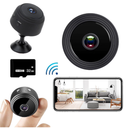 HD 1080P Mini WiFi Security Camera - Night Vision, Motion Detection, Compact Design for Home, Office & Outdoor Use - iOS/Android App Remote Viewing