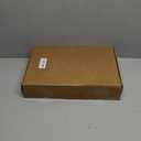 Denique Natural Travertine Tray with Scalloped Edge, 10.8x8 Rectangle Vanity Tray for Bathroom Kitchen Countertop, Beige Decorative Stone Storage Tray for Dresser Home Decor