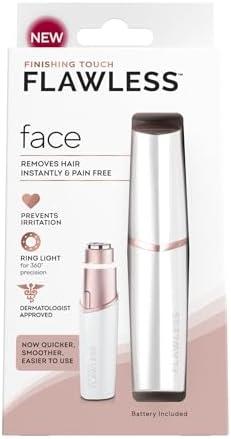 Flawless Finishing Touch Women's Painless Hair Remover (White)