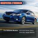 Rear Lower Left Right Side Suspension Control Arm Kit for Nissan Altima 2013-2018, Maxima 2016-2021 OEM#551B0-3TA0D 551B1-3TA0C
