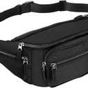 ProCase Fanny Pack Waist Packs for Men Women, Waist Bag Hip Pack for Travel Hiking Running Outdoor Sports