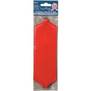 Darice DIY Crafts Pull Bow Red 2.5 x 8 inches - 2900-162