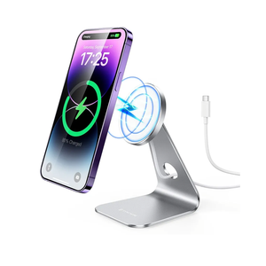 Syncwire Magnetic Wireless Charger, Fast Wireless Charging Stand Compatible Magsafe for Apple iPhone 16/15/14/13/12 Series, 16 15 14 13 12 Pro Max/Pro/Plus, AirPods 3/Pro, (Power Supply Not Included)