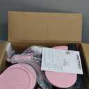 5-in-1 Toddler Tricycle for Ages 1.53, Parent Steering Push Trike, Tool-Free Convertible to Balance Bike, Safety Belt, Removable Backrest and Footrest, Ride-On Toy for Boys & Girls, Pink