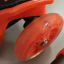 Hurtle 3-Wheeled Scooter for Kids - Wheel LED Lights, Adjustable Lean-to-Steer Handlebar, and Foldable Seat - Sit or Stand Ride with Brake for Boys and Girls Ages 1-14 Years Old