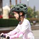 Kids Bike Helmet, 2 Size Adjustable for Youth Toddler Boys & Girls, Child Helmets with Visor for Skating Cycling Scooter, Camouflage green, M: 54-58 cm / 21.3"-22.8"