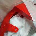 Mokuo Motorcyle Fairing Kit in ABS Material Compatible with 2021-2024 Honda Grom Msx 125 SF, Red Color