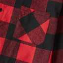 PATPAT Family Matching Outfits Mommy and Me Dresses Matching Set Long Sleeve Plaid Midi Dress and Casual Button Down Shirts (M)