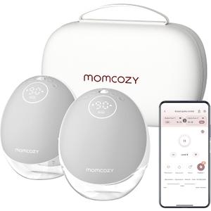 Momcozy M9 Wearable Pump: App-Controlled, Ultra-Quiet & Discreet Hands-Free Pumping