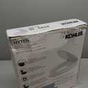 KOHLER 25875-0 Hyten 3" Height, Elevated Soft Close Elongated Toilet Seat, Contoured Seat with Grip-Tight Bumpers, Quick-Attach Hardware, No Slam Toilet Seat, White