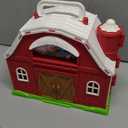 Aigybobo Farm Animals Big Barn Toys for 1 2 3 Year Old, Toddler Montessori Learning Toy, Farm Playset with Animal Figures and DIY Stickers, Christmas Birthday Gift for Baby Boys Girls Age 12-18 Months