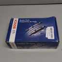 BOSCH BE924H Blue Ceramic Disc Brake Pad Set With Hardware - Compatible With Select Hyundai Azera, Elantra, Sonata, Tiburon, Tucson; Kia Amanti, Magentis, Optima, Soul, Sportage; FRONT