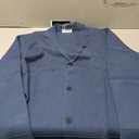 Men's Cardigan Sweater Button Front V-Neck Long Sleeve Knit Sweaters (Blue, XXXL)