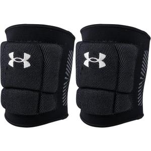 Under Armour Volleyball Knee Pads, Lightweight, Durable Protection on The Court, Youth & Adult Sizes (Adult- Small, Black)