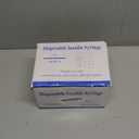 29G 1cc 1/2" Syringe with Needle - Disposable Individual Package-100 Pack
