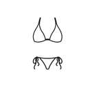 Blooming Jelly Womens High Waisted Bikini Set Tie Knot High Rise Two Piece Swimsuits Bathing Suits Medium