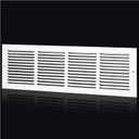 24"Wx6"H Duct Opening Return Air Grille,Air Return Vent Cover Grill for Sidewall and Ceiling,Solid Steel AC Vent Cover HVAC Cold Air Intake Grille Without Filter House,Outer Dimension:25.75WX7.75"H, For 24''W6''H-Duct Opening