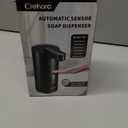 Automatic Soap Dispenser, Automatic Liquid Soap Dispenser Touchless, 12oz/340ml, 3-Level Adjustable, Battery Operated, Water-Resistant for Bathroom, Kitchen, and School, Clog-Free