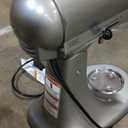 KitchenAid Artisan Series 5 Quart Tilt Head Stand Mixer with Pouring Shield KSM150PS, Contour Silver