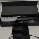 Hair Straightener  2 in 1 Wet to Dry Hair Dryer and Straightener with HighSpeed Airflow + Rapid HeatUp + Customizable Temperature + LCD Display & Auto ShutOff + No Heat Damage (Dark Black)