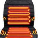 Heated Seat Covers, 2 Fast Heating Models Heated Seat Cushion Black
