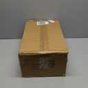 Utility Slim Storage Cart, 4-Tier Narrow Bathroom Organizers and Storage Cart, Narrow Metal Kitchen Laundry Room Organization Shelf with Wood Top, Slim Rolling Carts with Wheels for Small Space (9.1 inch wide, White)