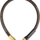 Giraffe Tools Garden Hose 5/8", 2.5ft Short Garden Hose
Water Hose Heavy Duty, Flexible, Lightweight Hybrid Hose with Bend Protection, 2.5ft Male to Female Fittings, Burst 600 PSI