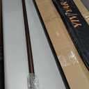 Wooden Walking Cane with 5 Height for Men and Women, Handmade Wood Cane with Comfort Grip Handle, Supportive Mobility Aid for Seniors, Fashionable & Classic Lightweight Stick (37inch, Coffee)