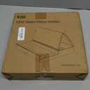 KDD Tablet Pillow Holder, Foldable iPad Stand for Lap, Bed and Desk -Tablet Soft Pad Dock with Pocket & Stylus Mount Compatible with iPad Pro 12.9, 10.5, 9.7 Air Mini 6 5 4 3, Galaxy Tab, E-Reader