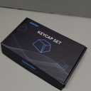 Womier Pudding Keycaps, PBT Shine Through Keycaps 165 Keys Set Custom Key caps Set OEM Profile, Universal Compatibility for 100%, 75%, 65%, 60% Keyboard-Black