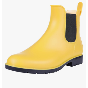 GoGo Adult Garden Bootie Shoes - Yellow, 10