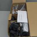 VTech VG208-5 DECT 6.0 5-Handset Corded/Cordless Phone for Home with Answering Machine, Call Blocking, Caller ID, Large Backlit Display, Duplex Speakerphone, Intercom, Line-Power Backup(Silver/Black)