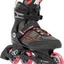 K2 Alexis 80 Boa Gray-Coral Womens Inline Skates (7)