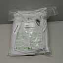 NICETOWN Easy Care Solid Thermal Insulated Grommet Room Darkening Curtains/Drapes for Bedroom (2 Panels, 42 by 84, Light Grey-Greyish White)